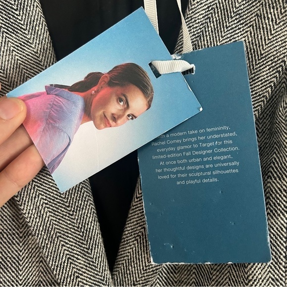 Rachel Comey X Target Grey Oversized Blazer Office Business Casual Neutral NWT - Picture 6 of 8